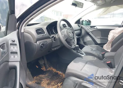 2012 Volkswagen Golf 2.5L 4-Door z USA, uszkodzony, nr VIN WVWDB7AJ1CW307609